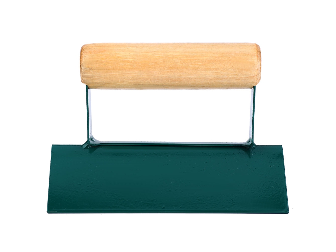 Pala De Gesso Com Cabo De Madeira 150mm Lâmina De Aço Pala De Cantinho Interno Ferramenta De Gesso Manual Ângulo Retângulo
