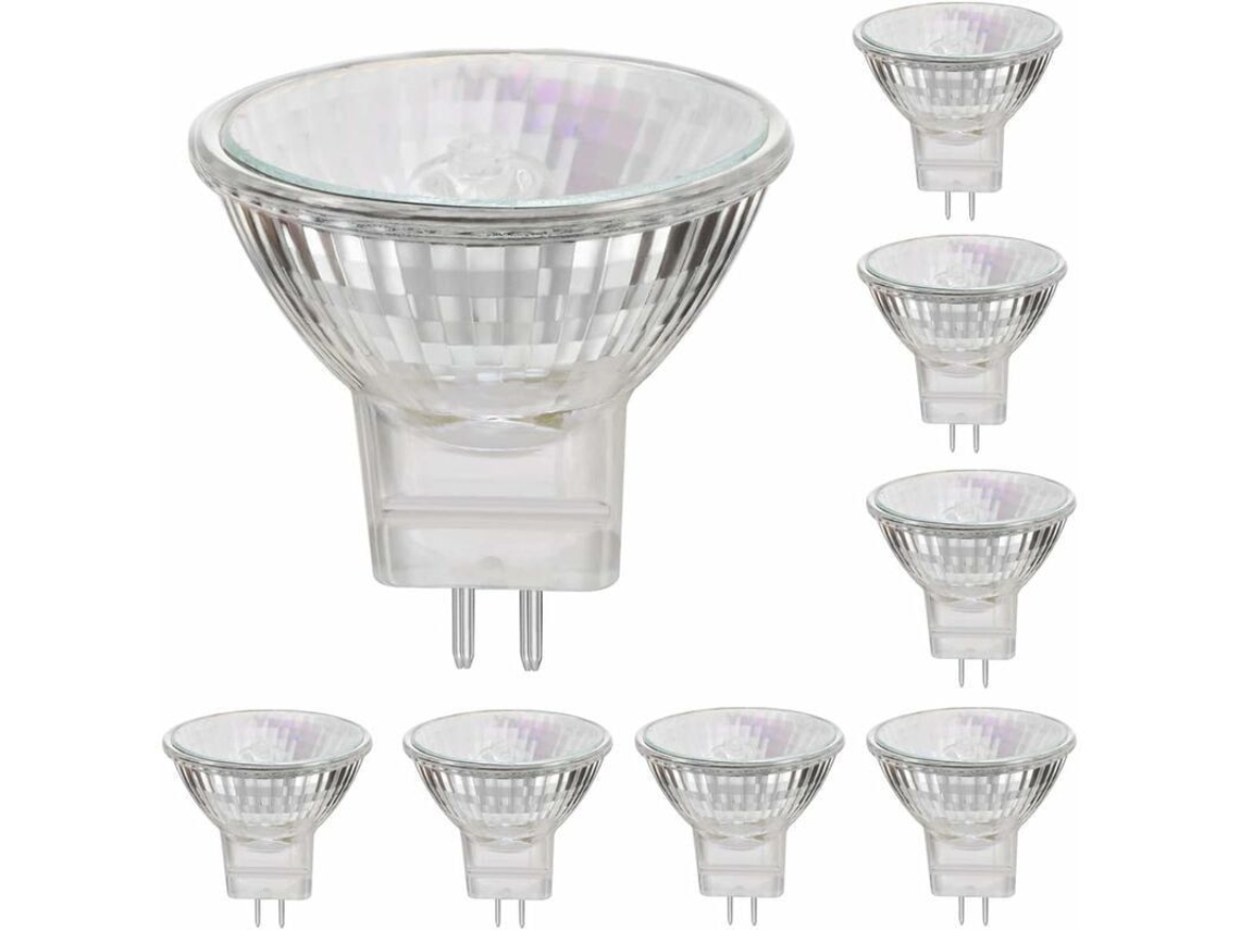 Lâmpadas Halógenas Mr11 12V 35W Nova Line, reguláveis, pacote de 8