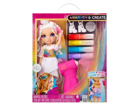 Rainbow High Aerógrafo Crie Moda Olhos Roxos Van Der Meulen