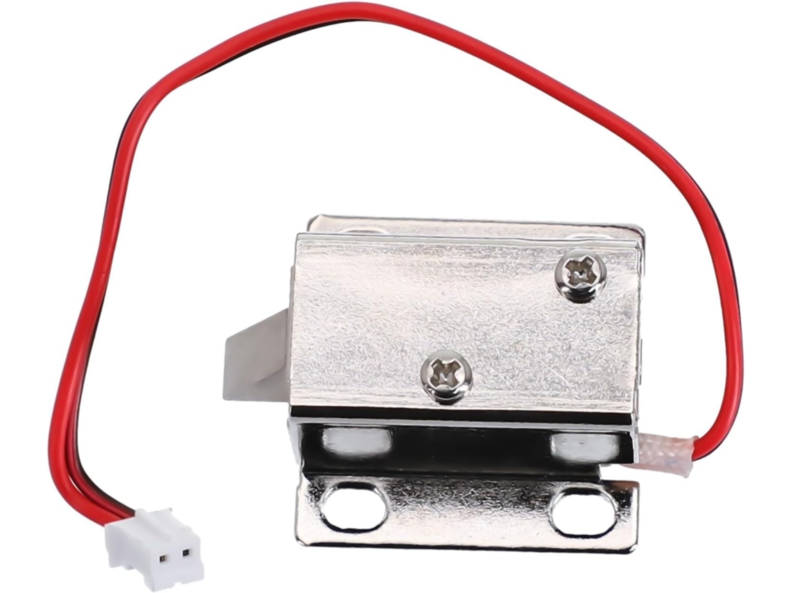 Fechadura Eletrônica Compacta De 12v Para Armários E Portas Com