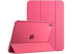 Capa Rosa Com Suporte Para Ipad De 11ª/10ª Geração | Traseira Rígida Ativação/desativação Automática Yde Tuotuo (2025/2022)