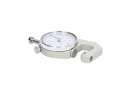 Medidor De Espessura De Dial Redondo 0-10mm Para Metal, Plástico, Papel, Tubo, Tablero Preciso E Duradero