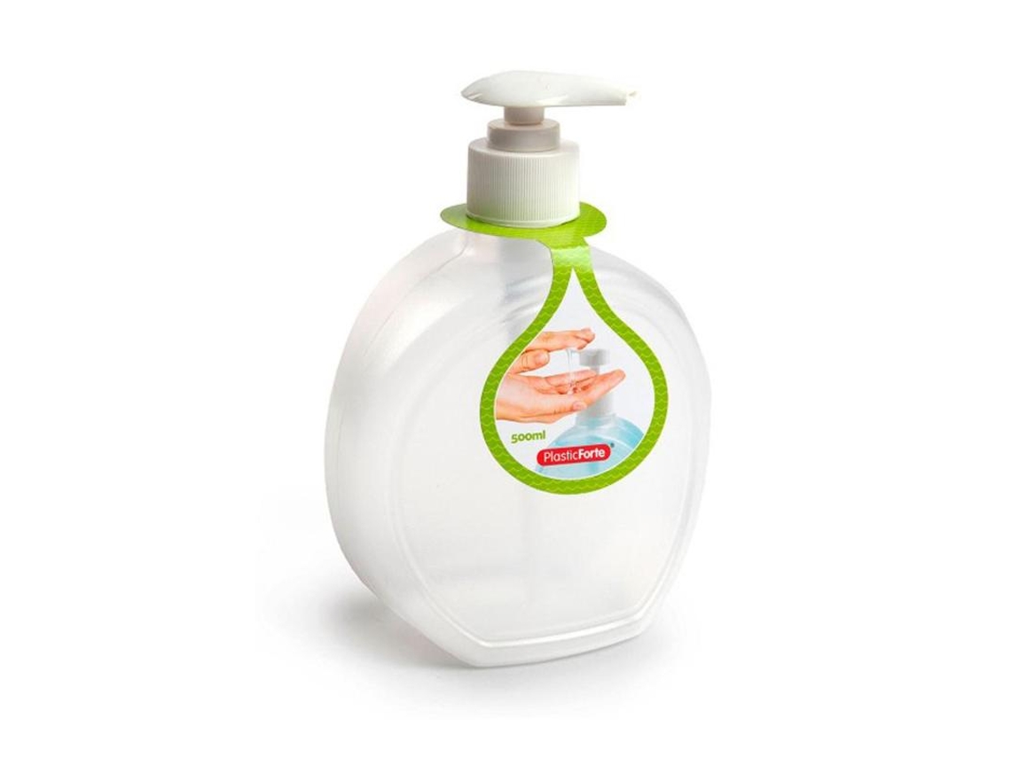 Dispensador de sabão Plasticforte 500 ml