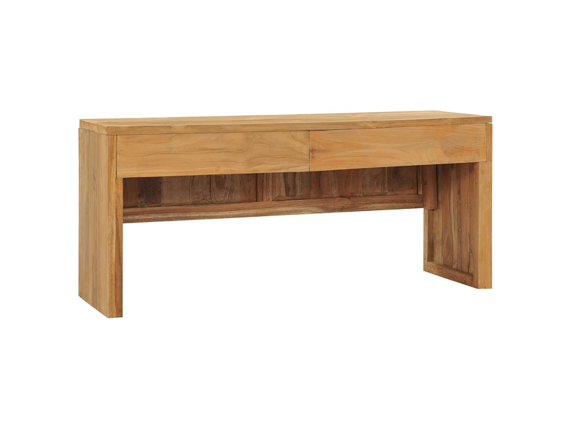Suporte de tv VIDAXL Marrom Madeira (100x35x45 cm )