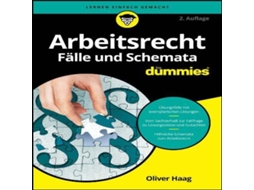 Livro Arbeitsrecht Fälle und Schemata für Dummies de Oliver Haag (Alemão)