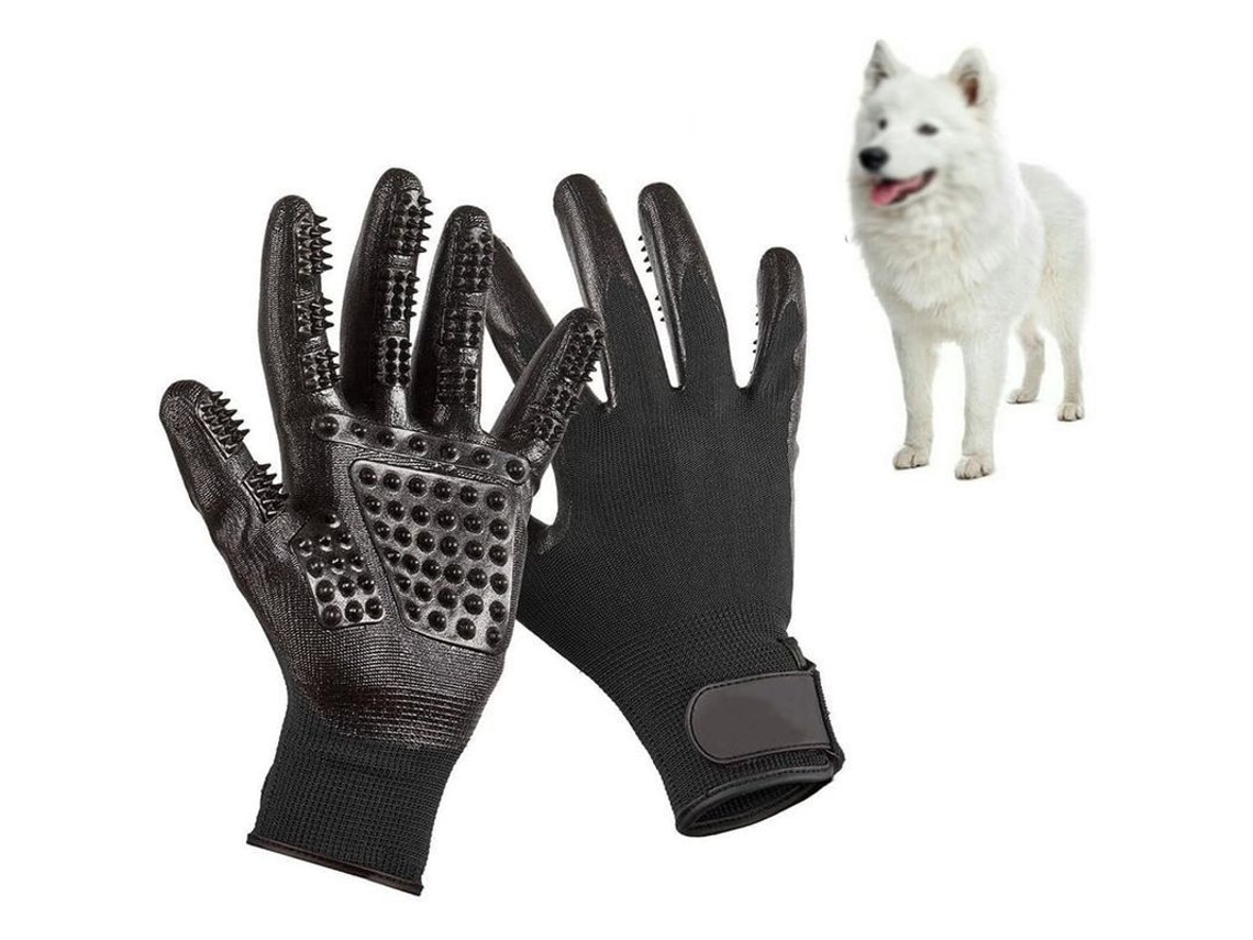 Guante de Massagem para Mascotas, Escova de Pelo para Cães, Gatos, Coelhos, Cavalos, Limpeza e Cuidado S/MARCA