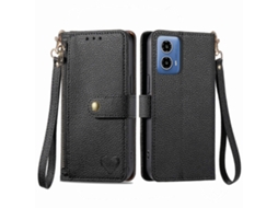 Capa De Celular Love Com Zíper Para Motorola Moto G34