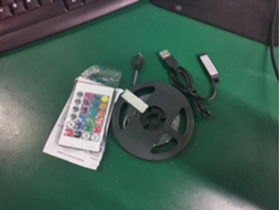 2026 tira Led Rgb Flexible 5v Usb com Controle Remoto para Iluminação de Fundo de Tv e Decoração