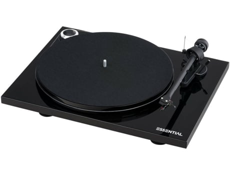 Gira-Discos PRO-JECT Essential 3 Bluetooth  Preto (Manual - Correia - Velocidade: 33 1/3 - 45)