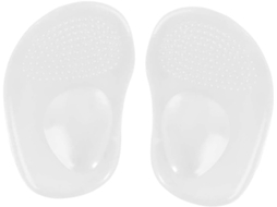 Conjunto De 6 Pares Protetores Calcanhar Transparentes Em Gel Antiderrapante Para Sapatos Salto Alto, Botas E Tênis