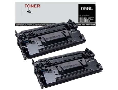 056L Pack 2 Toner Preto Compatível com Canon 3006C002 GENÉRICO
