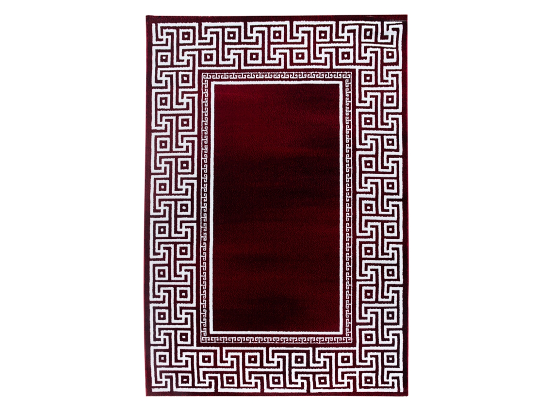 Parma Laby Tapete Pelo Curto Retangular 280x370cm Vermelho