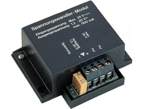 Módulo conversor de tensão componente faixa de tensão de entrada 4 24 V/ac/dc tensão de saída 1 H Tronic