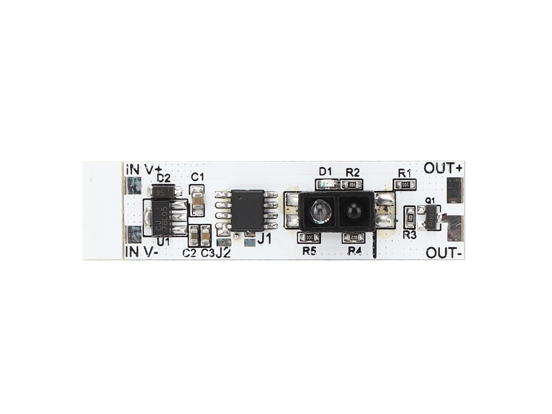 Módulo Interruptor Sensor Infrarrojo Com Função De Varredura Manual Para Lâmpada Led Dc5v-12v
