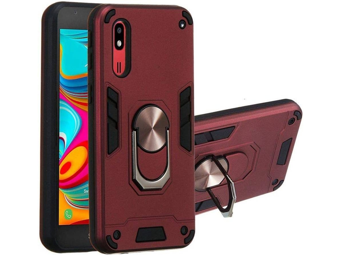 Capa Samsung Galaxy A2 Core HONGWE. Robusta Bordô
