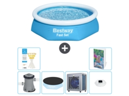 Bestway Piscina Bestway Fast Set Redonda - 244x61 Cm - 7-peças S175