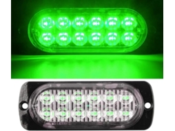 Barra De Luz Intermitente Segurança Emergência Âmbar Xiao, Pacote Com 4 Luzes, 12 Luzes Led Intermitentes, Interrupção