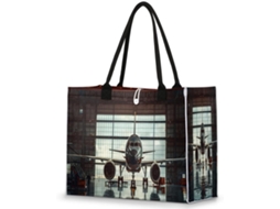 Bolsa Transversal Tropicallife Estampa de Escamas 38x25x19 cm