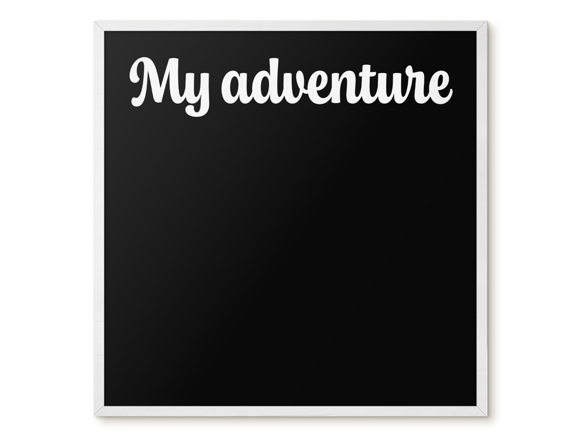 Magnetic Wall Board My Adventure For The Office Espelharte (50x50 Cm)