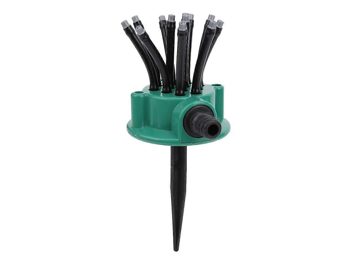 Aspersor De Jardim Com Rotação De 360°, Sistema De Irrigação Automática Com 12 Bicos Para Gramados E Jardins.