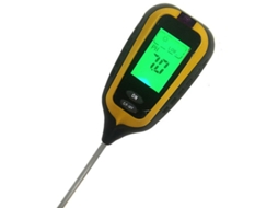 Medidor De Solo 3 Em 1: Temperatura, Umidade, Luz, Ph