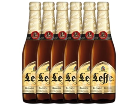 Cerveja CERVEZAS LEFFE Blond 0.33L (6 unidades)