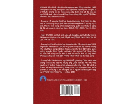 Livro Viet Nam 1963 - Tai Lieu Mat Cua My De Tam Dieu (vietnamita)