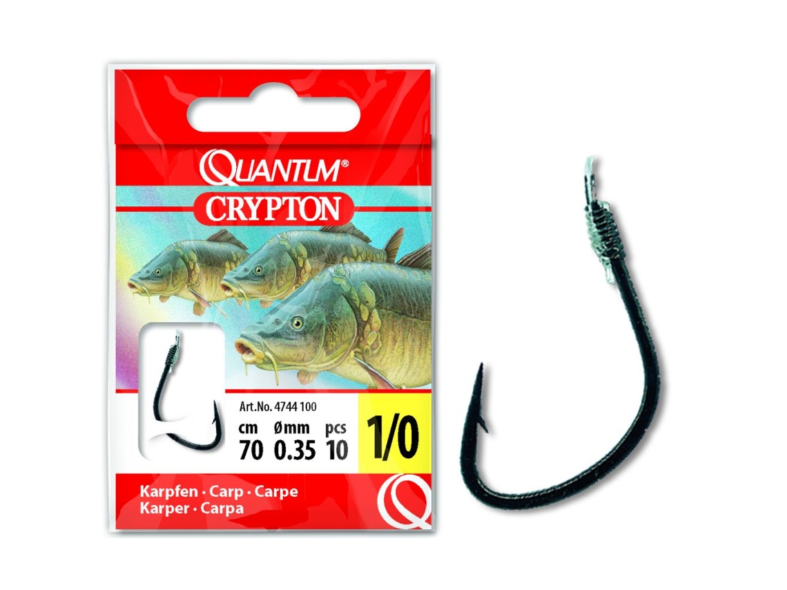 10 Peças de Ganchos -Nylon QUANTUM Crypton 70 Cm