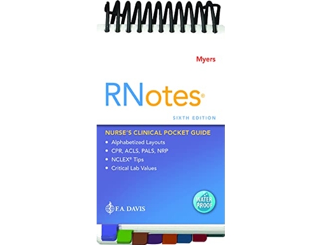 Livro RNotes® de Ehren Myers Rn Bsn (Inglês)