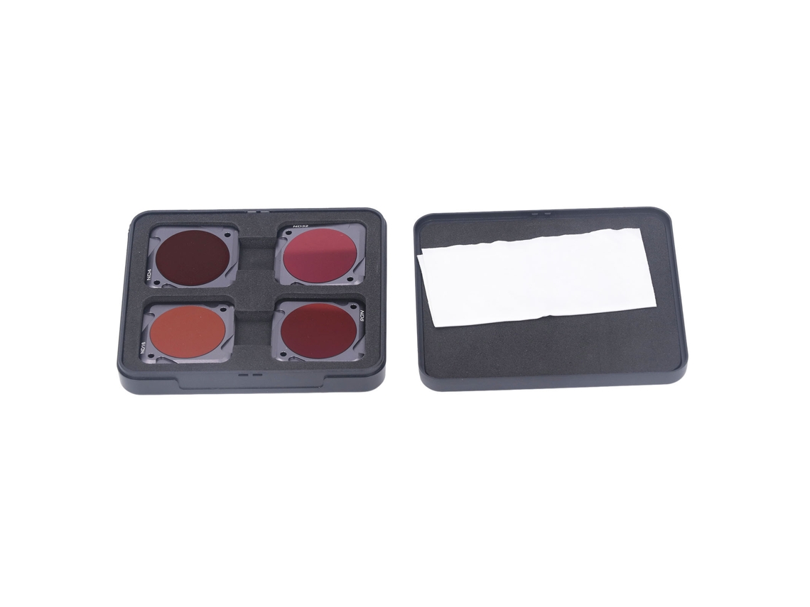 Conjunto De Filtros Nd Magnéticos Para Action 2 De Vidrio Óptico Con Recubrimiento Multicapa De Sunnylife 4pcs