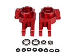2 Peças Cubo Traseiro De Carro Rc De Liga De Alumínio Para Arrma 1/7 1/8 Estável Cor Pura