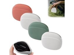 Bolsa Para Guardar Pequenos Objetos, Capa De Silicone Macio Para Mini Fones De Ouvido, Estojo Para Guardar Cabos E Carregadores, Mini C-aquaforge