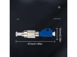 Laxiscreed Adaptador Fc Upc Macho Para Lc Upc Fêmea Com Baixa Perda De Inserção
