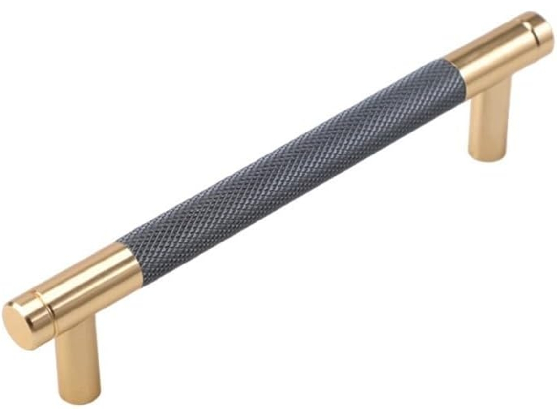 Puxador Redondo De Alumínio Maciço Estilo Nórdico Para Armários, Com Design Ergonômico E Base Reforçada, Para Uma