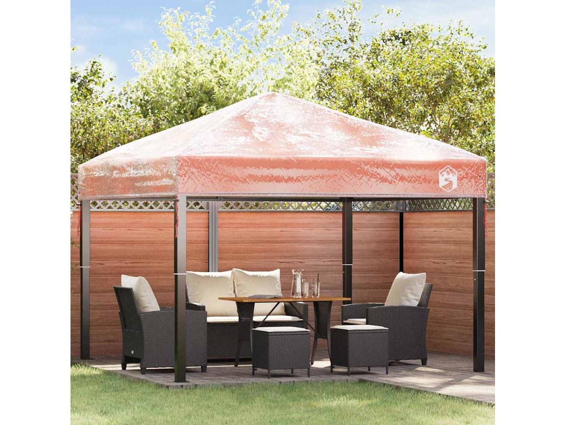 Vidaxl Substituição De Capa De Gazebo 300 X 300 X 26 Cm Transparente