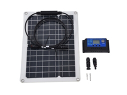 Painel Solar 15w 40a para Carros Kit Estável S/MARCA