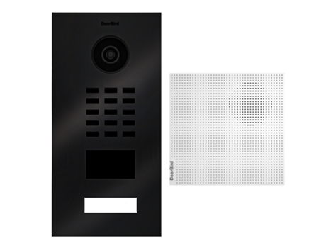 Videoporteiro DOORBIRD Ip com Leitor de Rfid Incorporado + Carrilhão D2101V Titane Br Kit 1