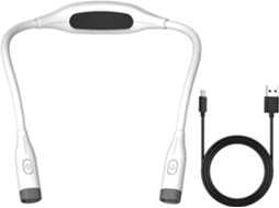 Luminária De Leitura Flexível Com 3 Modos Cor, Bateria Recarregável E Design Ergonômico Para Leitura, Reparos, Trabalho