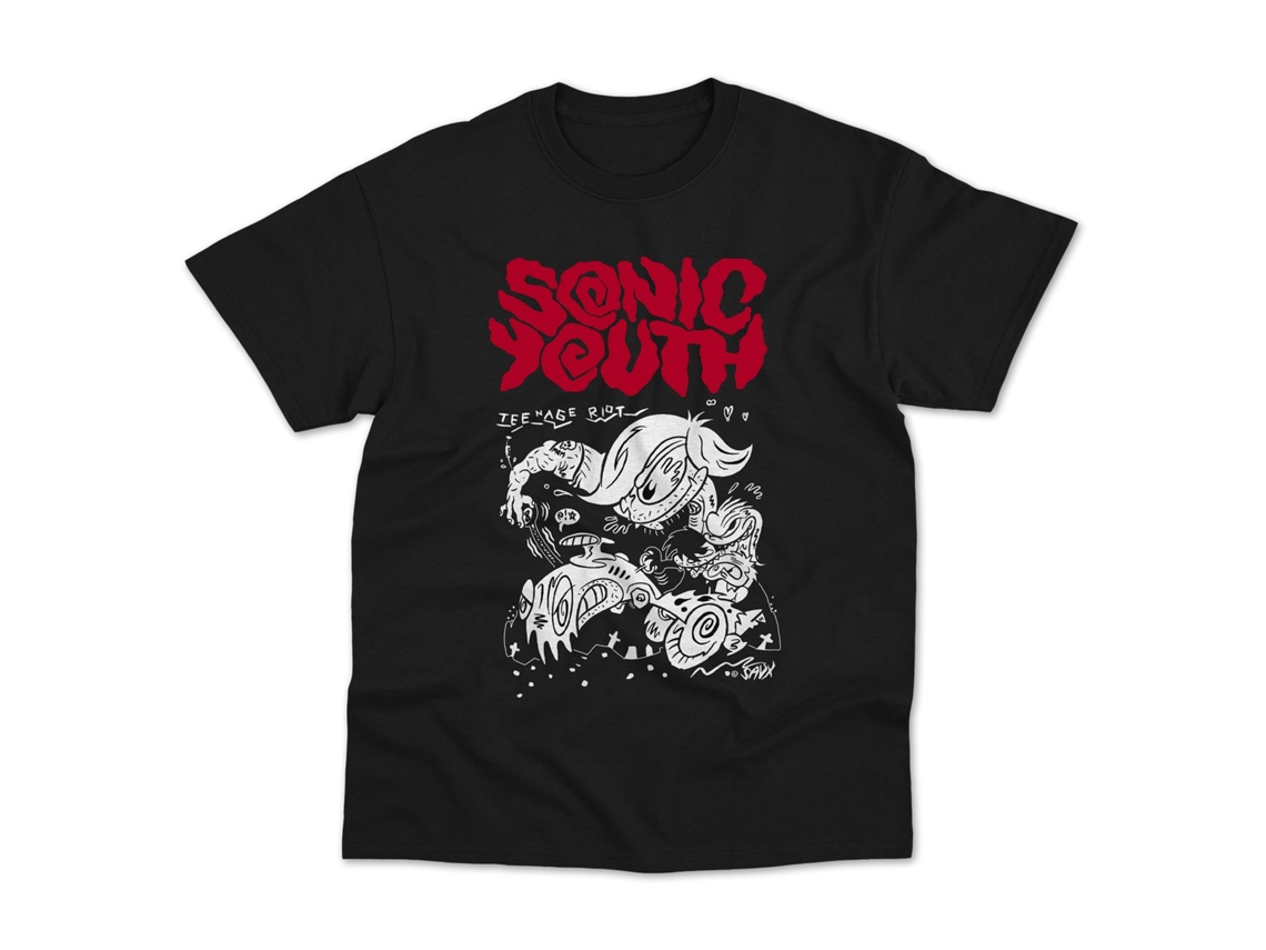 Sonic Youth Teenage Riot T shirt ROCKINSTONE Unisex Adults Best Sellers Size:xxxl
