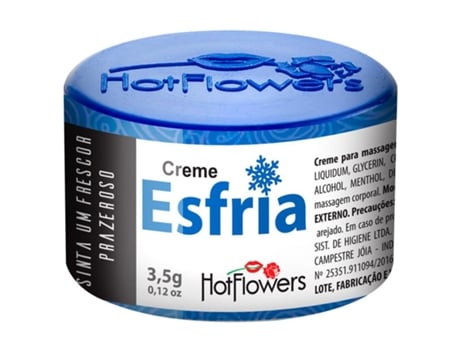 Creme Estimulante Unissex Cold Sensation HOT FLOWERS