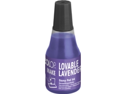 Tinta para Carimbo COLOP Make 25 Ml Adorável Lavanda