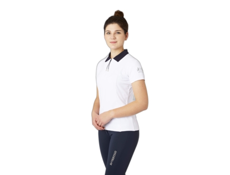 Camisa de Mulher B VERTIGO Pólo Competição Claudine Azul (40)