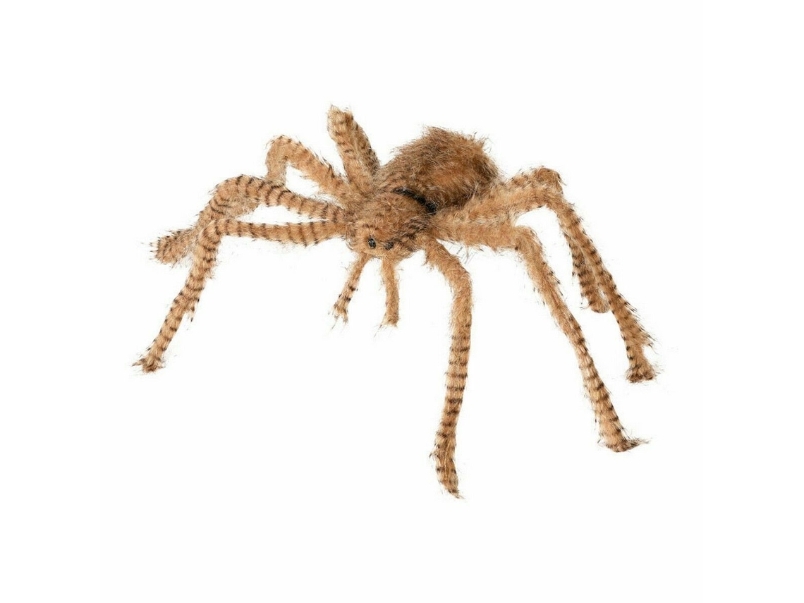 Decoração para Halloween Aranha Castanho BIGBUY