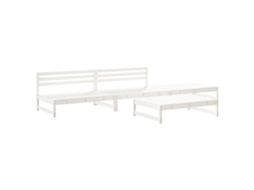 Garden Lounge Set, Garden Lounge Sets Vidaxl Branco Madeira De Pinho (n/a)