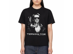 Rockinstone Terminator Terminate Black Adult T-shirt Size:xl