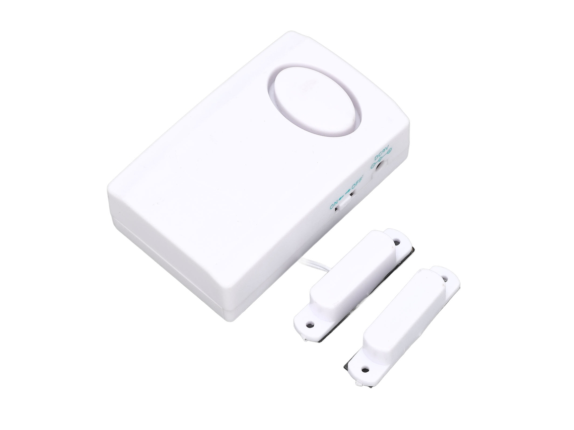 Alarma Inalámbrica Para Puerta Y Ventana Con Control Remoto 120db Seguridad Hogar Niños Instalación Fácil