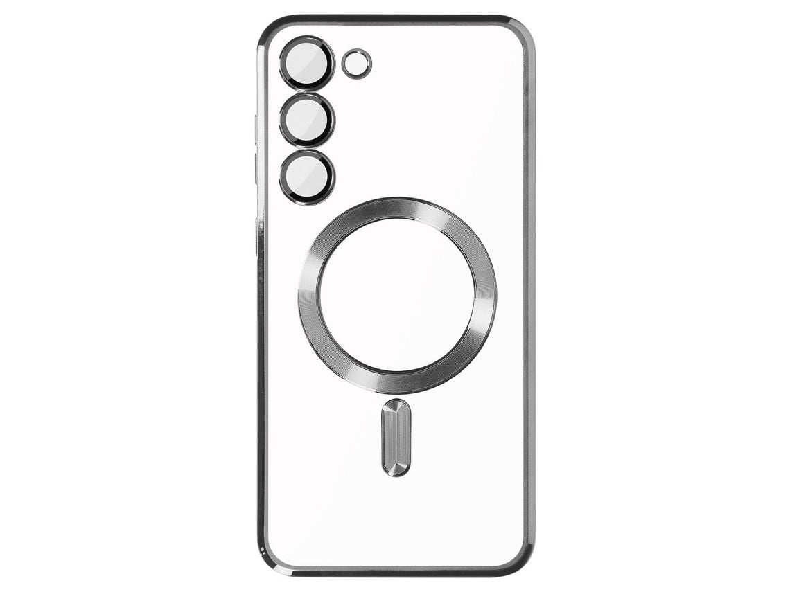 Capa Para Samsung Galaxy S23 Plus/s23 Ushion Silicone Prateado