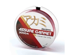 Monofilamento Assure Garnet 2000 M Vermelho 0.148 Mmakami