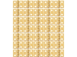Dobradiças Mini Genéricas De Cobre, 30 Peças, Para Gavetas Pequenas, Projetos Diy, Miniaturas, Estilo Retrô