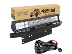 Barra De Luz Led, Alta Brilho 288w 324w, Alumã­nio Fundido Durã¡vel, Impermeã¡vel Ip67,fio De Suporte De 20 Polegadas Oem